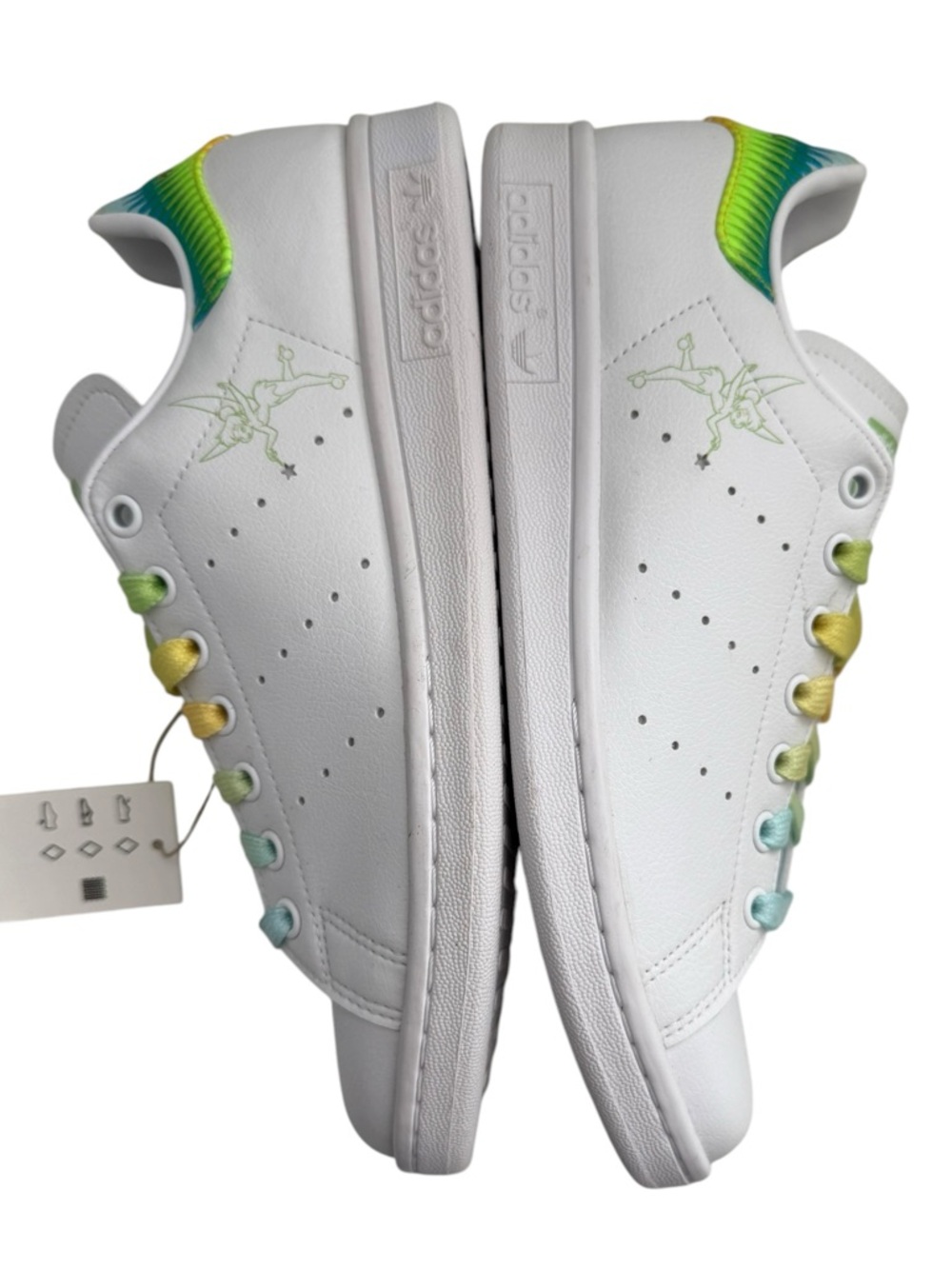 NWT adidas Disney x Stan Smith 'Tinkerbell' sneaker, 9.5 - Picture 4 of 13